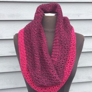 Jessica Simpson Sweater Knit Color Block Scarf